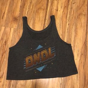 Doughnuts and deadlifts tank SMALL